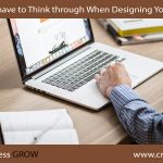 What You have to Think through When Designing Your Website