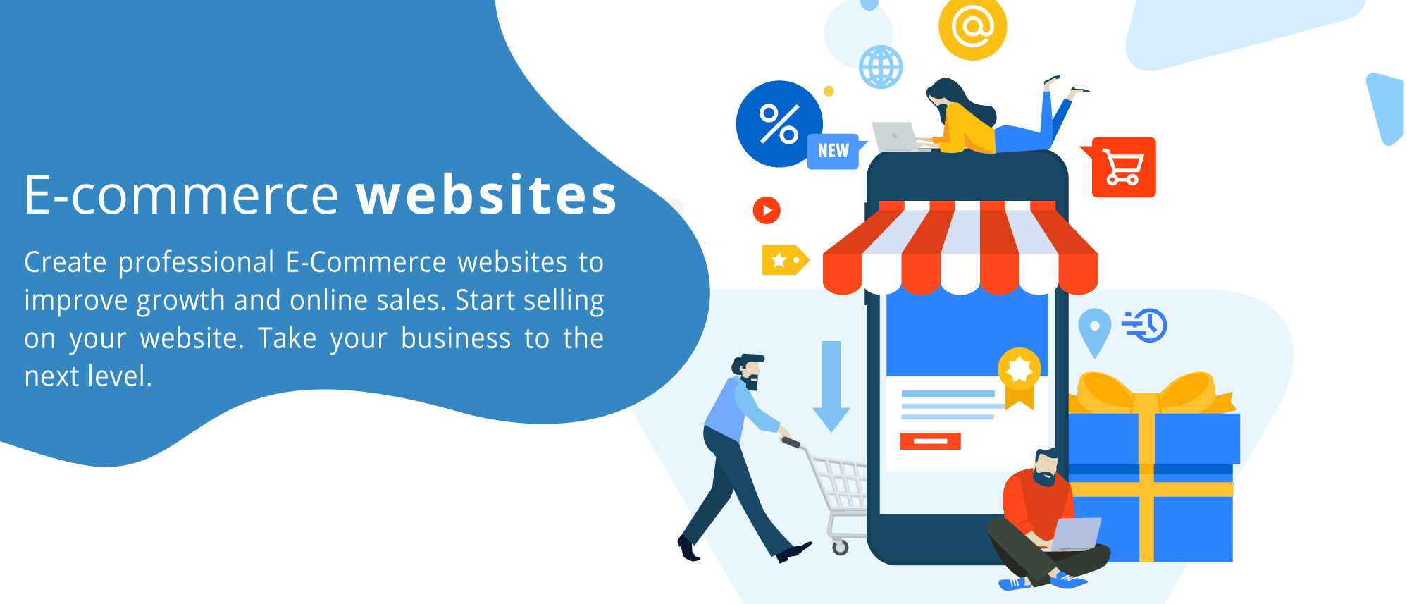 E-Commerce Lebanon, Create professional E-commerce websites to improve growth and online sales