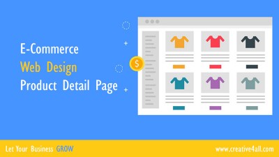 E-Commerce Web Design - Product Detail Page